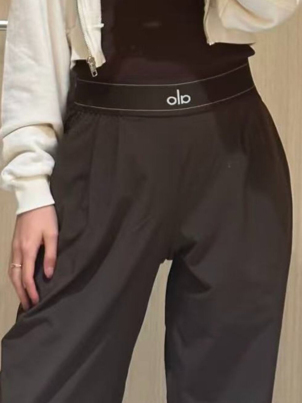 🏆Alo Yoga Suit Up Trouser Espress Brown (Regular) Casual/Formal/Daily🤎 - Picture 2 of 8